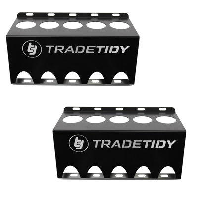 Tradetidy Tt-Stb X2 Silicone Adhesive Caulk Mastic Tube HolderBlack from B&Q