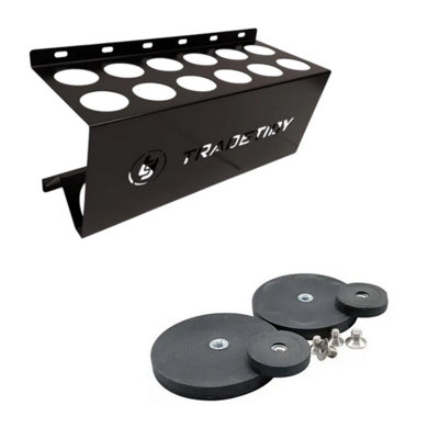 Tradetidy Tt-Stb12 Silicone Adhesive Caulk 12 Tube Holder + Magnetic Mounting Kit from B&Q