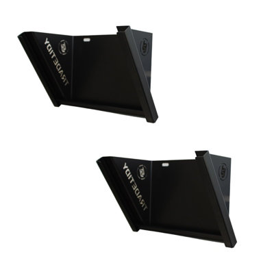 Tradetidy Tt-Ptb X2 Paper Towel Holder Blue Roll DispenserBlack from B&Q