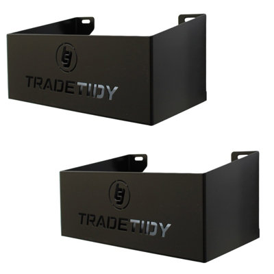 Tradetidy Tt-Srtb230 X2 General Van Storage Tray Organiser Black250mm from B&Q