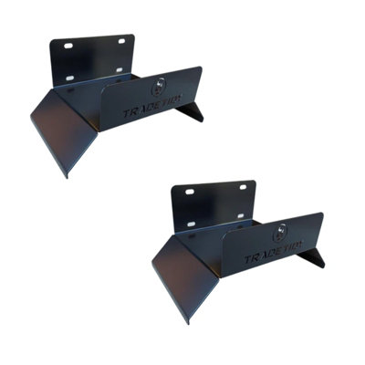 Tradetidy Tt-Hhxlb Xl X2 Cable Hose Pipe Holder Van OrganiserBlack from B&Q