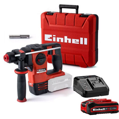 Einhell Professional Pxc 18V Herocco 18/20 Brushless 4 Function Sds Drill + 4Ah from B&Q
