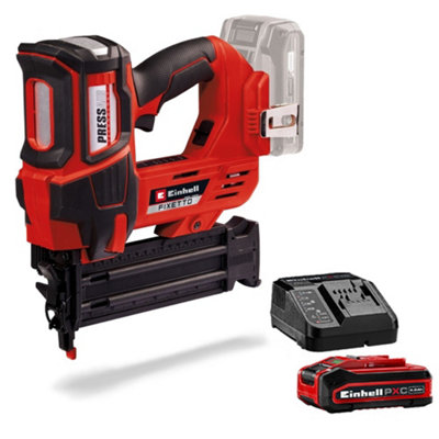Einhell Professional 18V Cordless Nailer Fixetto Brad 18Ga 18/50 + 4Ah Kit from B&Q