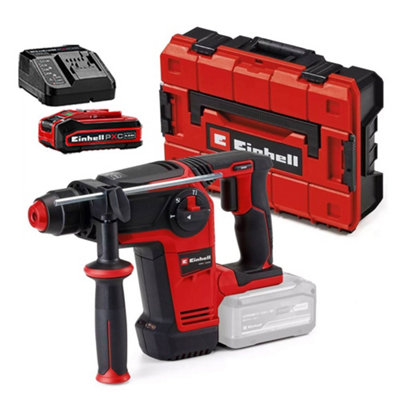 Einhell Professional 18V Cordless Brushless Sds Hammer Drill 26mm + 4Ah Kit from B&Q