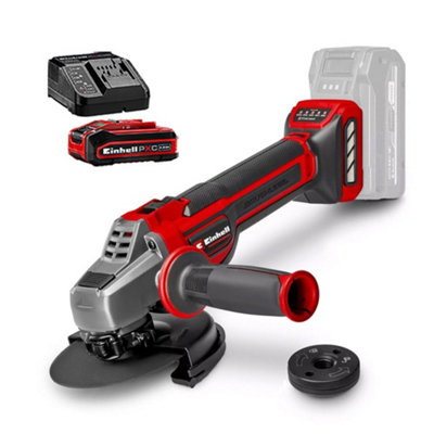 Einhell Professional 18V Brushless 125mm Angle Grinder Tp-Ag 18/125 + 4Ah Kit from B&Q