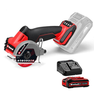 Einhell Professional 18V Brushless Cut Off Grinder Saw 76mm Tp-Co + 4Ah Kit from B&Q
