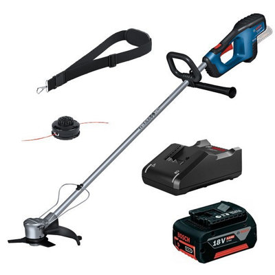 Bosch Gfr 18V-23 18V Pro Cordless Brushless Brushcutter Grass Trimmer1X5Ah from B&Q