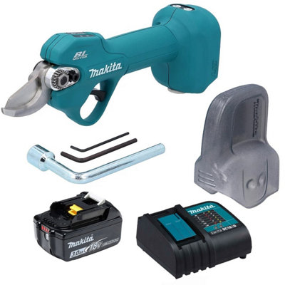 Makita Dup181 18V Lxt Cordless Brushless Pruning Shears + 3Ah Battery + Charger from B&Q