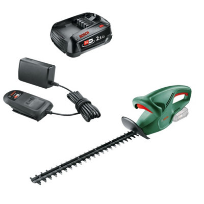 Bosch 0600849H06 Cordless 18V Hedgecutter Easyhedgecut 18V-44-11 + 2.5Ah KitBosch Power For All from B&Q