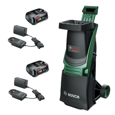 Bosch 06008E0001 18V X 2 36V Shredder Universalshredder X2 2.5Ah Battery Kit Bosch Power For All from B&Q
