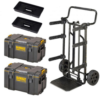 Dewalt 1-70-324 3 In 1 Toughsystem 2.0 Stackable Tool Box Trolley Ds400 Ds300 from B&Q