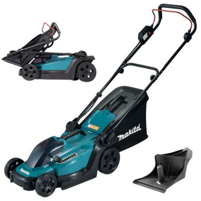 Makita 18V Lawn Mower Dlm330Z Lxt Cordless Battery 33Cm Cut Bare + Mulching Plug from B&Q