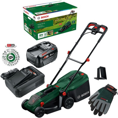 Bosch Rotak 18V-32 Cordless Lawnmower Lawn Mower 32Cm 1 X 4.0Ah BatteryBosch Power For All from B&Q