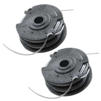 2X Bosch Genuine Grass Trimmer Spool+ Line 6Mx 1.6mm Art 24 27 30 Easygrasscut+ from B&Q