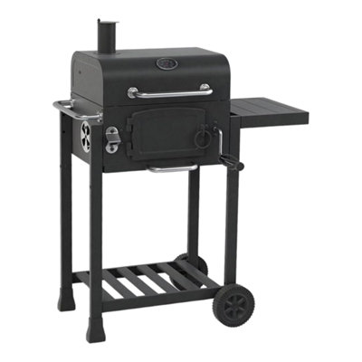 Cosmogrill Outdoor Jr. Smoker Barbecue Charcoal Portable Bbq Grill Garden from B&Q
