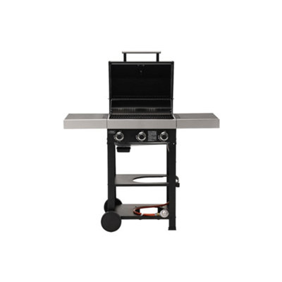 Cosmogrill Wabaya 3 Burner Gas Barbecue Grill -Ceramic Searer Auto Ignition Grease Tray ThermostatInc Weekend Delivery from B&Q