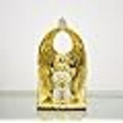 Deenz Baby Boy Angel With Crushed Diamond Wings Beautiful Jewel Boy Angel Silver Sparkle Shelves Ornament ( Gold ) from B&Q