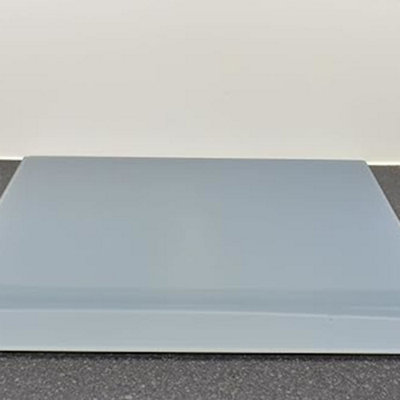 B&Q -  60X52Cm Grey Universal Hob Cover Plate Tempered Glass Worktop Saver Dishwasher Safe 5mm All Types Of Cookers (Hob Cover)