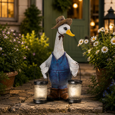  - Solar Led Duck Garden Ornament