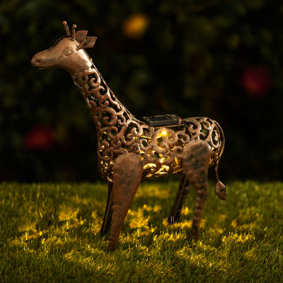  - Marco Paul Solar Led Giraffe Garden Ornament