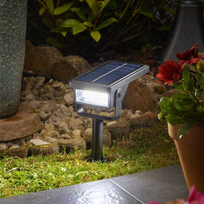 Marco Paul Multi-Use Solar Motion Security Spotlight from B&Q
