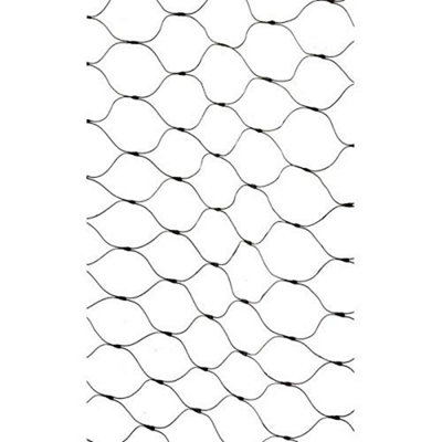 Marco Paul 4M X 10M Black Mesh Fruit Netting from B&Q