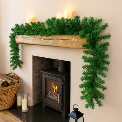 Marco Paul 9Ft Luxury Artificial Garland from B&Q