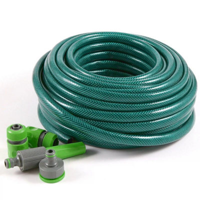 30M Hose Pipe And Spray Nozzle Set from B&Q