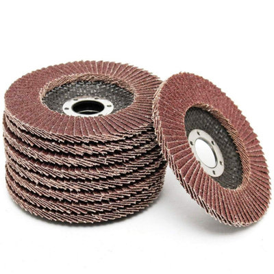  - Marco Paul 80 Grit Flap Discs 115mm Aluminium Oxide
