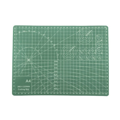 Marco Paul Green A4 Self Healing Cutting Mat from B&Q