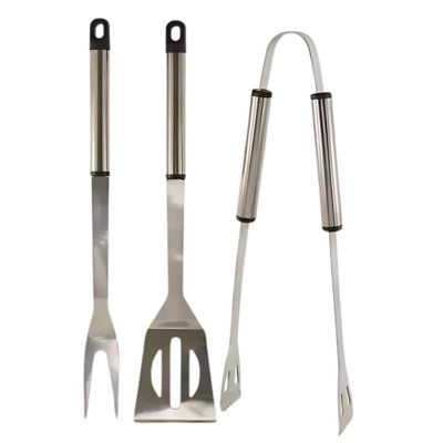 Marco Paul 3 Pack Stainless Steel Bbq Grill Tool Set from B&Q