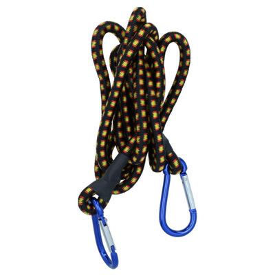 Marco Paul 180Cm Bungee Cords With Carabiner Clips from B&Q