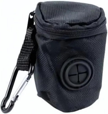 Marco Paul Black Doggy Bags Dispenser And Leash Clip from B&Q