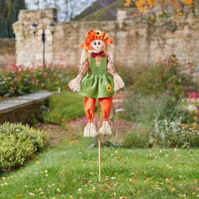 Marco Paul 120Cm Autumn Garden ScarecrowGirl from B&Q