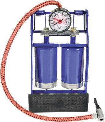 Marco Paul Double Cylinder Foot Pump