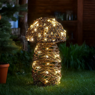  - Marco Paul Led Mushroom Ornament34Cm