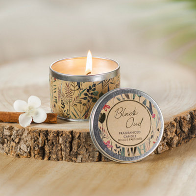 Marco Paul Scented Candle TinBlack Oud from B&Q