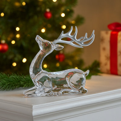 Marco Paul Sitting Reindeer Christmas Decoration from B&Q
