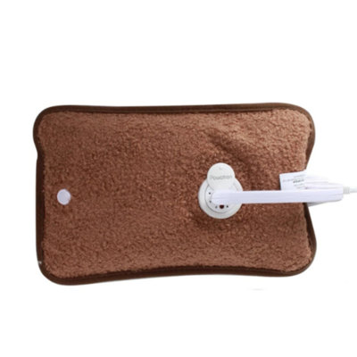 Marco Paul Electric Hot Water Bottle Heating PadBrown from B&Q