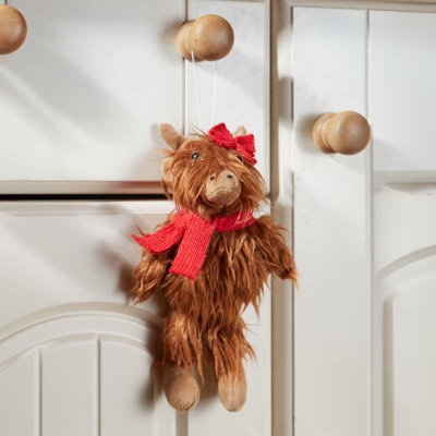  - Marco Paul Highland Cow Christmas Tree DecorationHairy Hattie