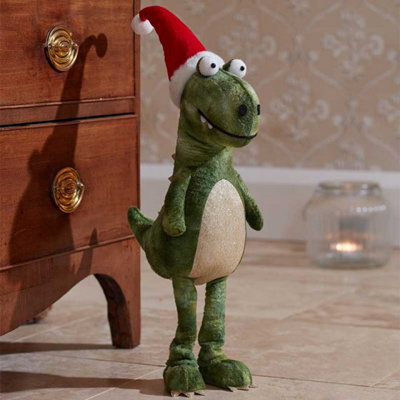 Marco Paul 60Cm Christmas T-Rex Dinosaur Decoration from B&Q