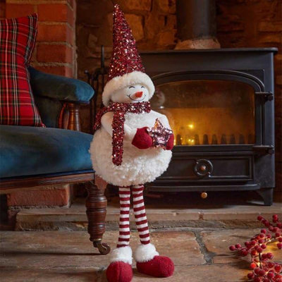 Marco Paul Standing Snowman Christmas Decoration from B&Q