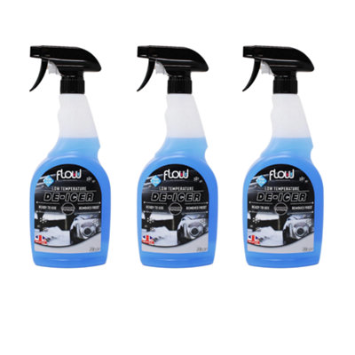 B&Q -  Dunnet Tools 3X 750Ml Car Deicer Spray