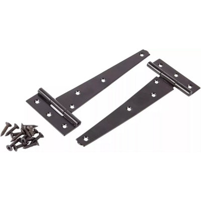 Marco Paul 6" Black Tee Hinges For Door And Shed from B&Q