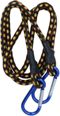 Marco Paul 48'' Bungee Strap With Carabiner Hook from B&Q