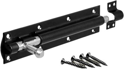Marco Paul 8'' Tower BoltBlack from B&Q