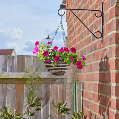 Marco Paul 12'' Rope Hanging Basket from B&Q
