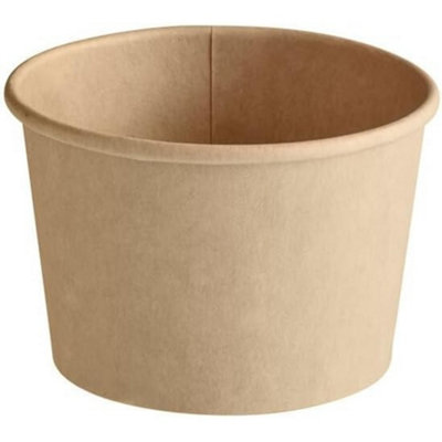 We Can Source It Ltd 7Oz Kraft Sauce Portion Pots Disposable Food Containers Catering Takeaway Pack Of 200 No Lids Eco Frindly from B&Q