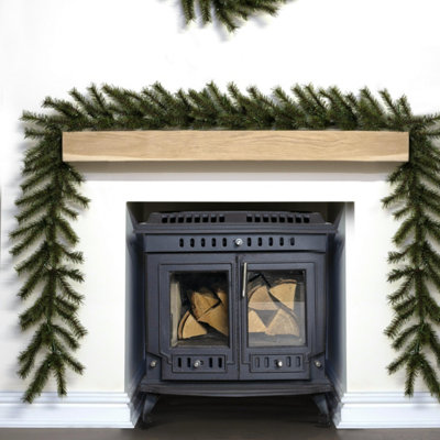 Christmas Tree World The 9Ft/270Cm Matterhorn Pine Garland from B&Q