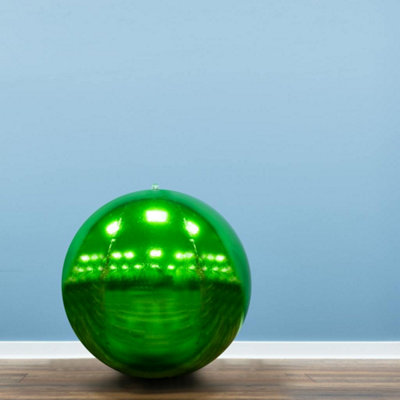 Christmas Tree World Green 80Cm Metallic Inflatable Mirror Ball - Image 3